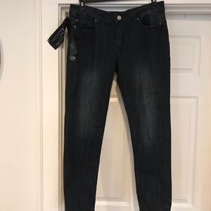 New Kardashian Collection Jeans Dark Blue 14/14P please read black tag